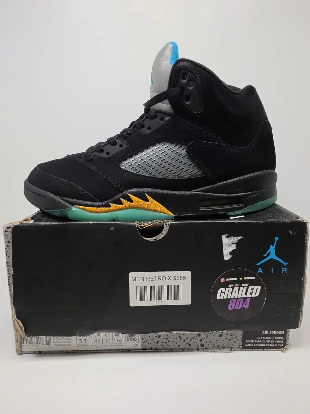 Jordan 5 Retro Mid ‘Aqua’ DD0587-047 Size 11